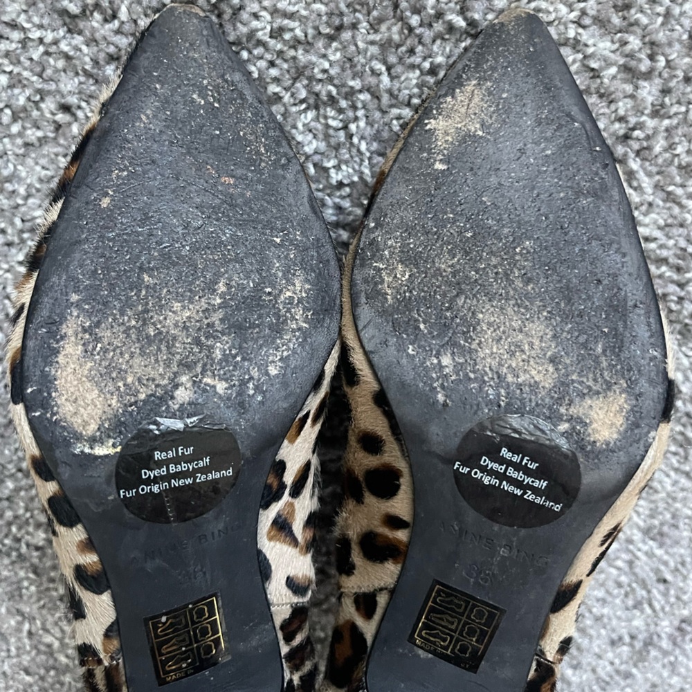 Anine Bing Stevie boot Leopard print - Picture 8 of 9